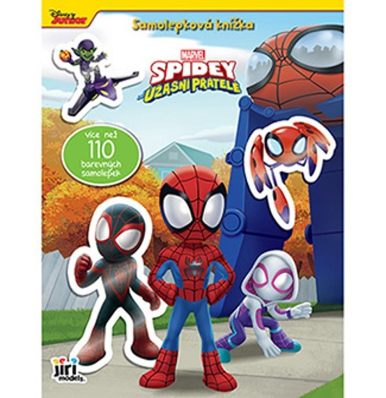 Samolepková knížka Spidey JIRI MODELS a. s.