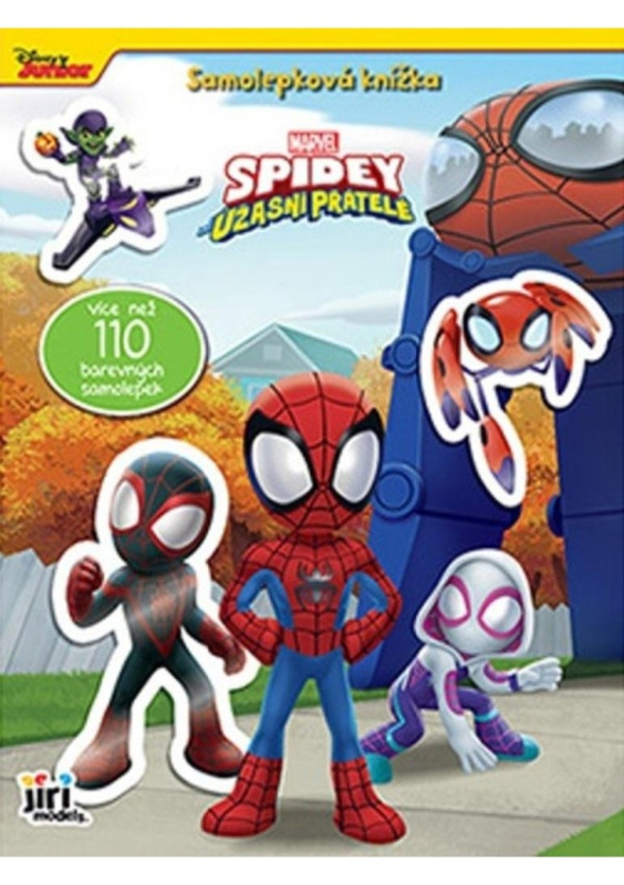 Samolepková knížka Spidey JIRI MODELS a. s.