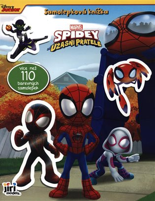 Samolepková knížka Spidey JIRI MODELS a. s.