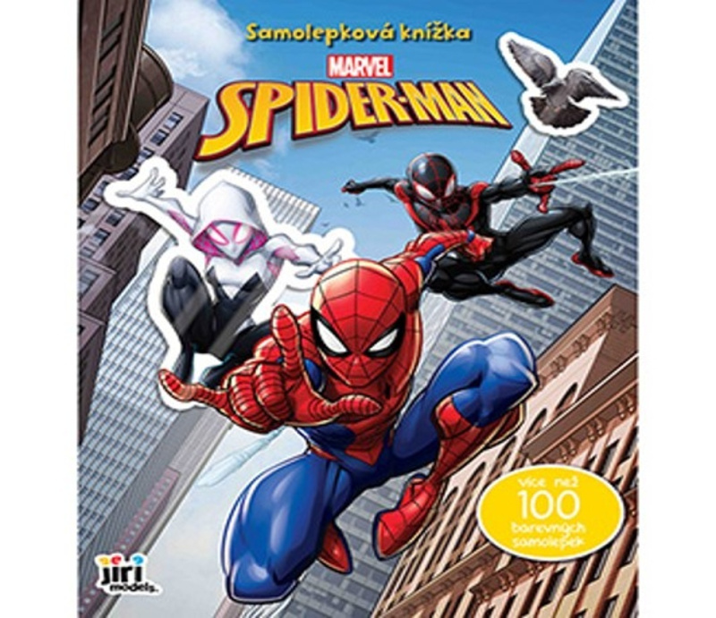 Samolepková knížka Spider-man