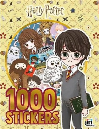 1000 samolepek v sešitu: Harry Potter - kniha z kategorie Samolepky