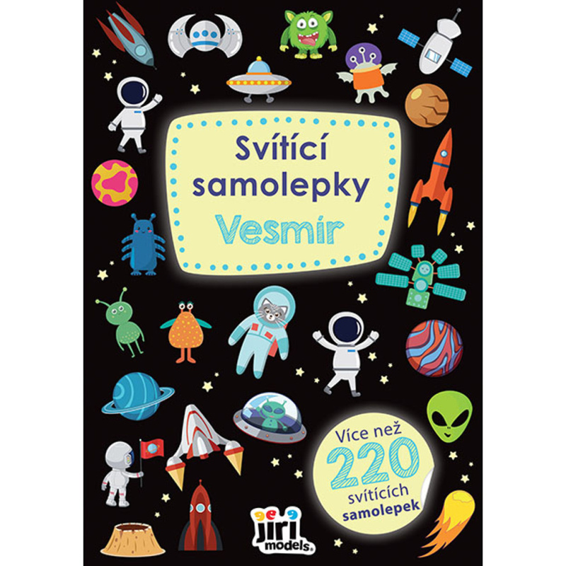 Vesmír - Svítící samolepky JIRI MODELS a. s.
