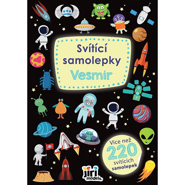 Vesmír - Svítící samolepky JIRI MODELS a. s.