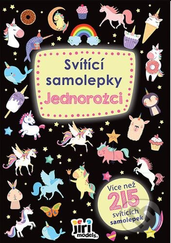 Svítící samolepky Jednorožci