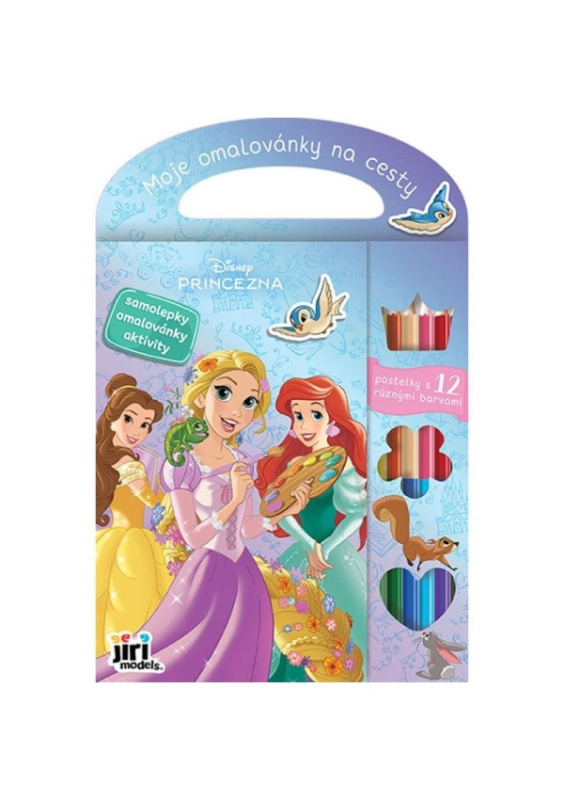 Moje omalovánky na cesty Disney Princezny