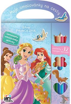 Moje omalovánky na cesty Disney Princezny