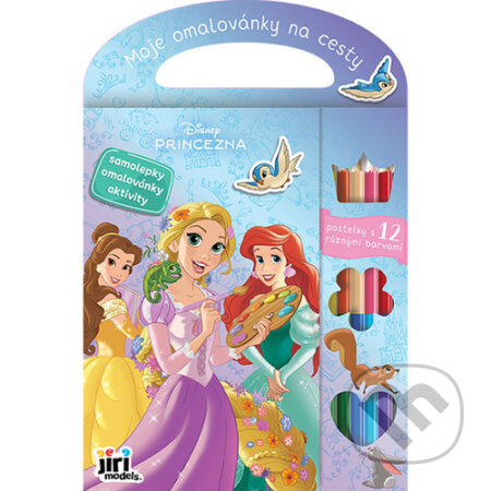 Moje omalovánky na cesty Disney Princezny