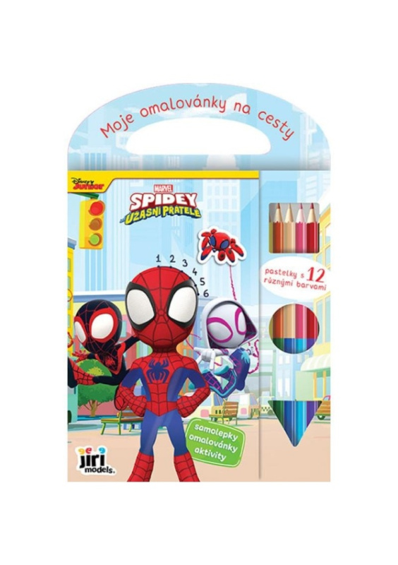 Moje omalovánky na cesty Spidey