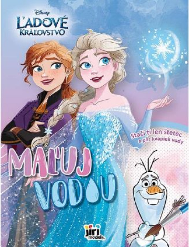 Maľuj / maluj vodou: Ľadové kráľovstvo / Ledové království