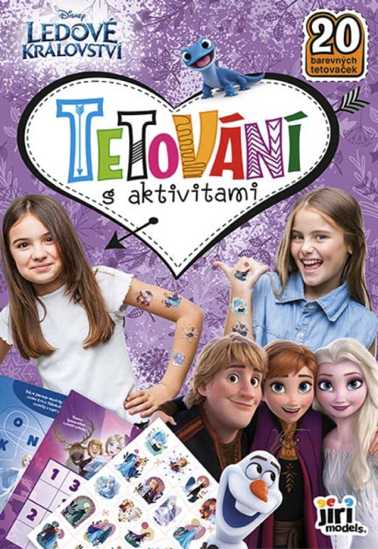 Tetování s aktivitami Ledové království