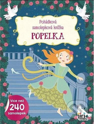 Pohádková samolepková knížka Popelka