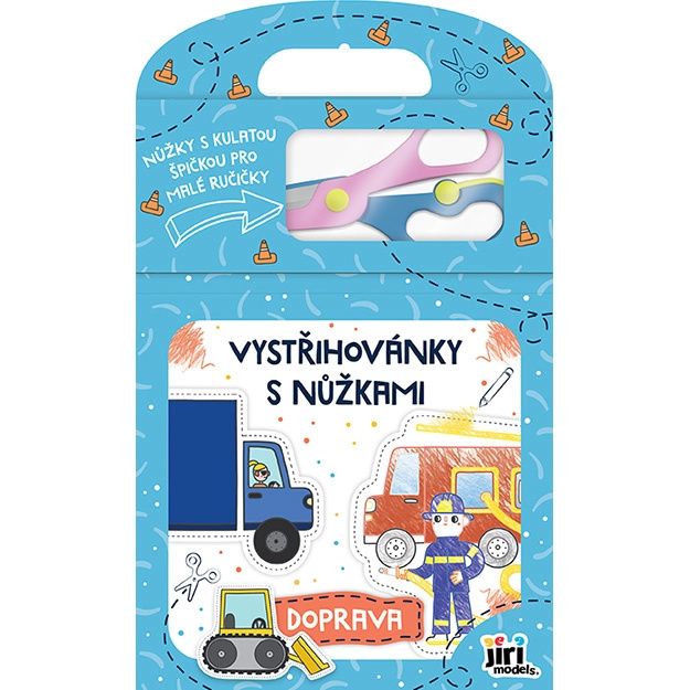 Vystřihovánky s nůžkami Doprava