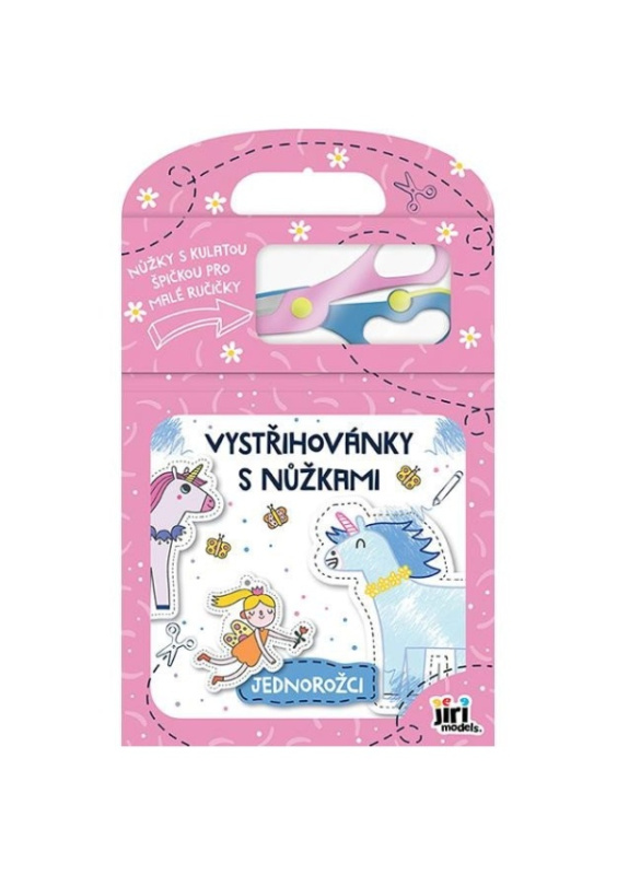 Vystřihovánky s nůžkami Jednorožci