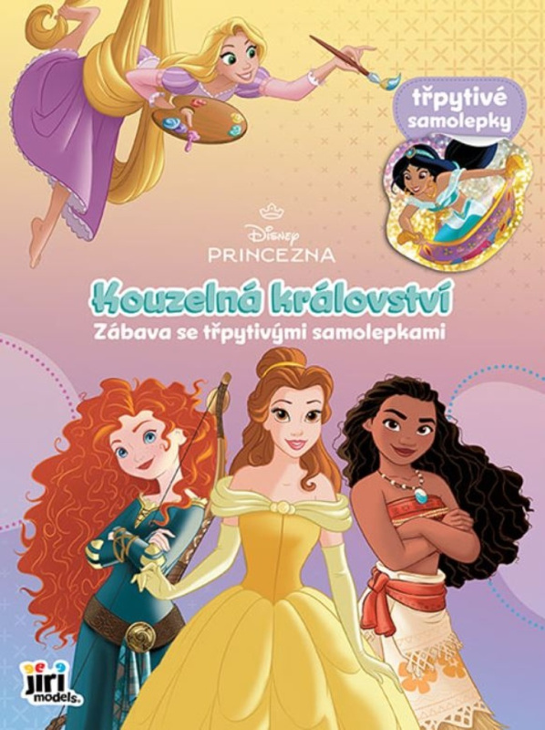 Zábava se třpytivými samolepkami Kouzelná království
