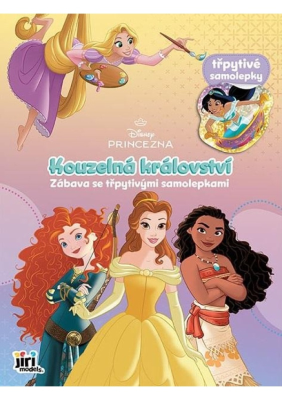 Zábava se třpytivými samolepkami Kouzelná království