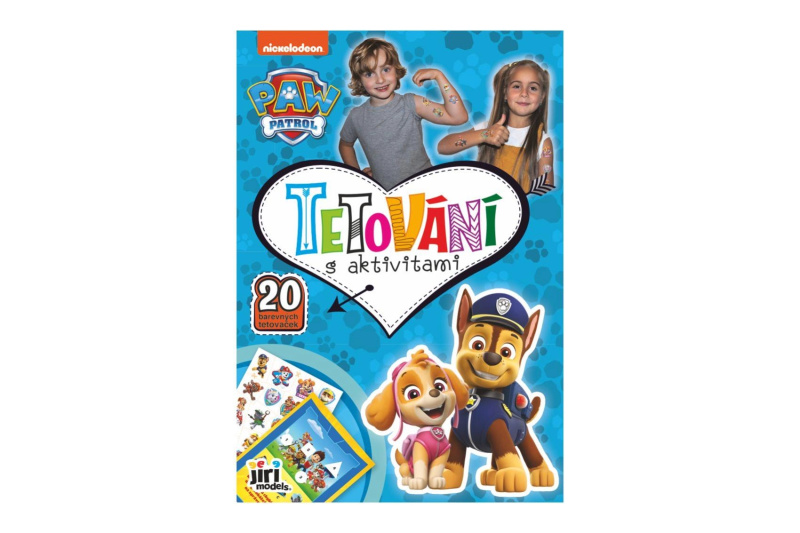 Tetování s aktivitami Tlapková patrola