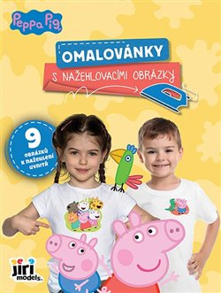 Jiri Models Omalovánky s nažehlovacími obrázky prasátko Peppa Pig