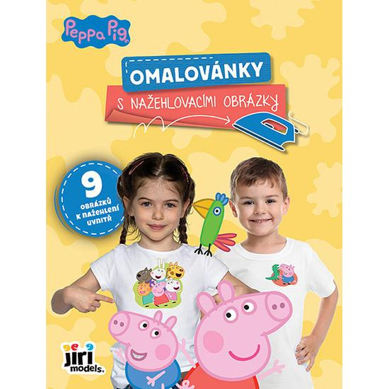 Jiri Models Omalovánky s nažehlovacími obrázky prasátko Peppa Pig