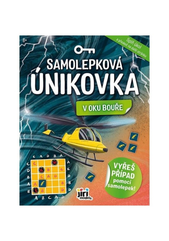Samolepková únikovka V oku bouře CZ verze