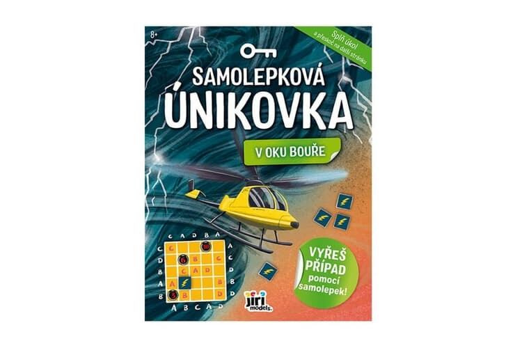 Samolepková únikovka V oku bouře CZ verze