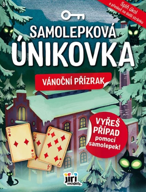Samolepková únikovka Vánoční přízrak