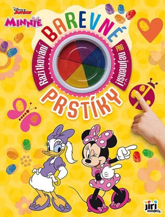 Barevné prstíky Minnie JIRI MODELS a. s.