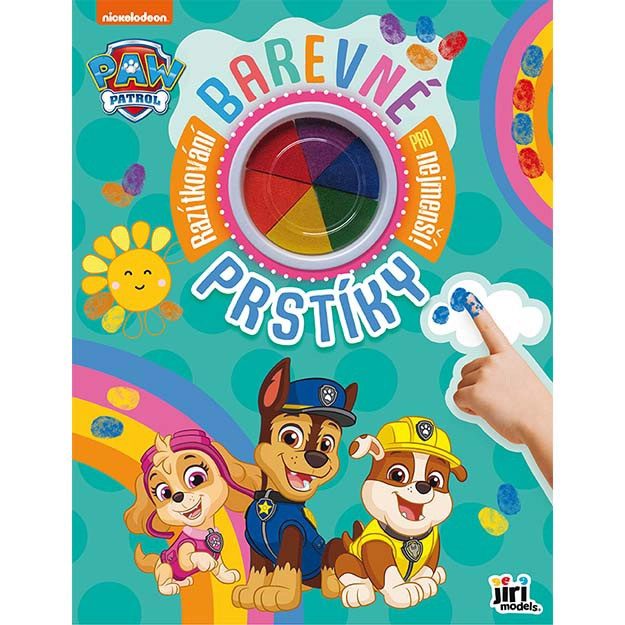 Barevné prstíky Tlapková patrola JIRI MODELS a. s.