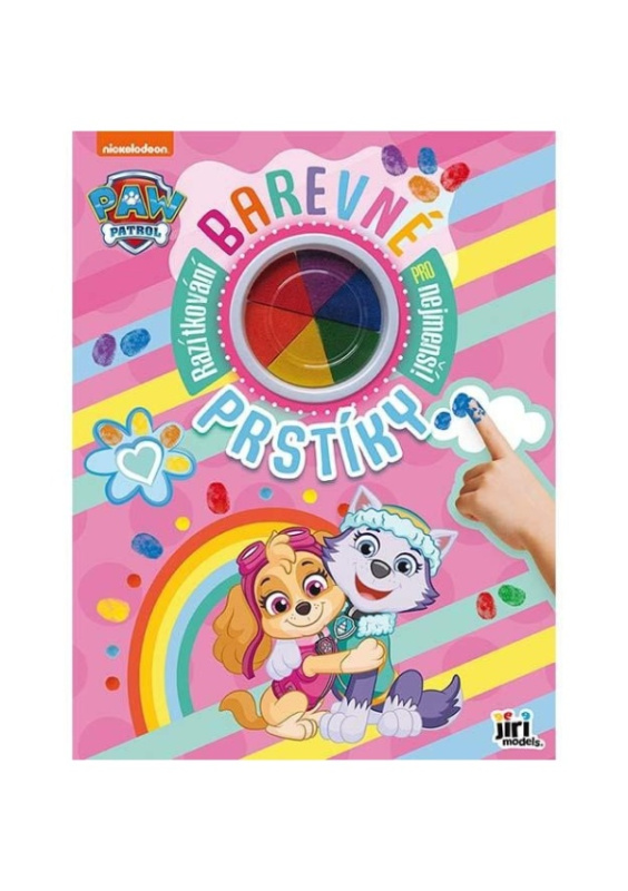 Barevné prstíky Tlapková patrola JIRI MODELS a. s.