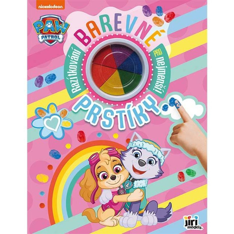 Barevné prstíky Tlapková patrola JIRI MODELS a. s.