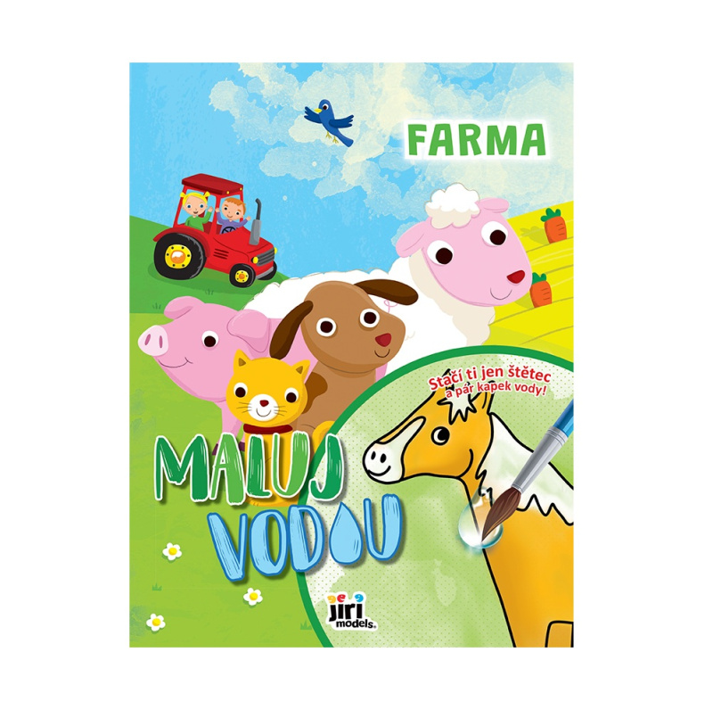 Maluj vodou A4 - Farma