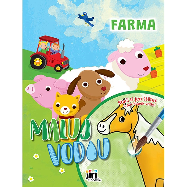 Maluj vodou A4 - Farma