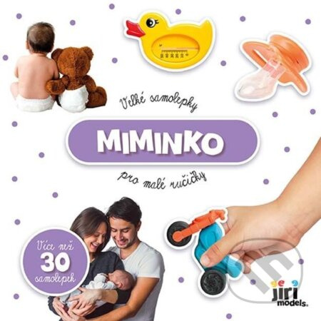 Velké samolepky pro malé ručičky Nové miminko