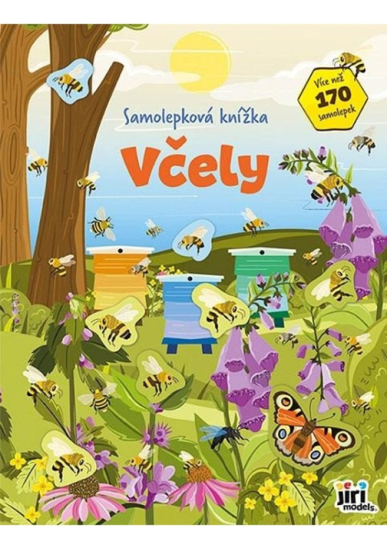 Samolepková knížka Včely JIRI MODELS a. s.