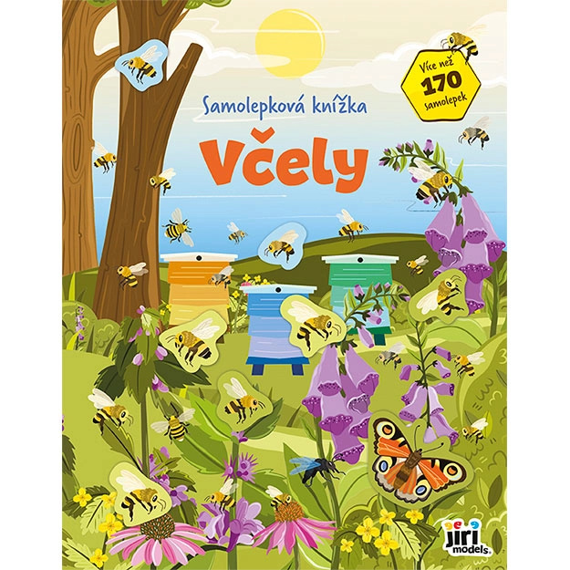 Samolepková knížka Včely JIRI MODELS a. s.