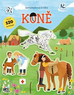 Samolepková knížka: Koně (Více než 120 samolepek) - kniha z kategorie Samolepky