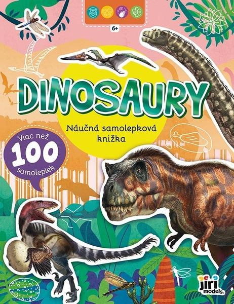 Dinosaury - Náučná samolepková knižka 6+ (viac než 100 samolepiek) - kniha z kategorie Samolepky
