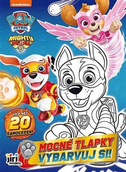 Vybarvuj si! Tlapková Patrola Mocné tlapky