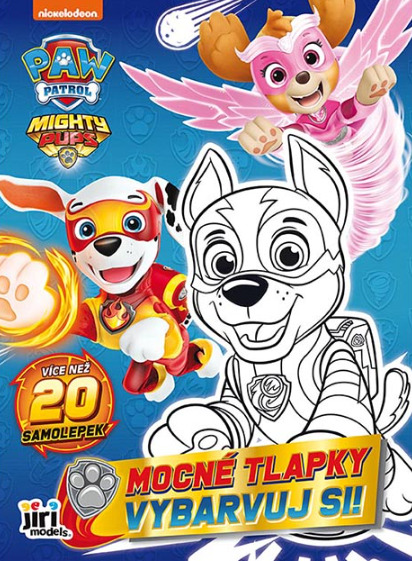 Vybarvuj si! Tlapková Patrola Mocné tlapky