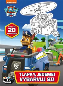Vybarvuj si! Tlapková Patrola Tlapky - jedeme