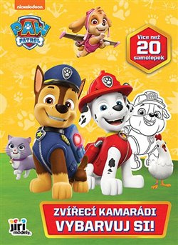 Vybarvuj si! Tlapková Patrola Zvířecí kamarádi