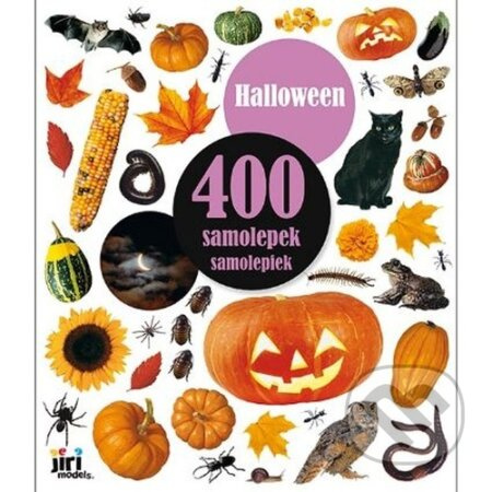 400 samolepek Halloween
