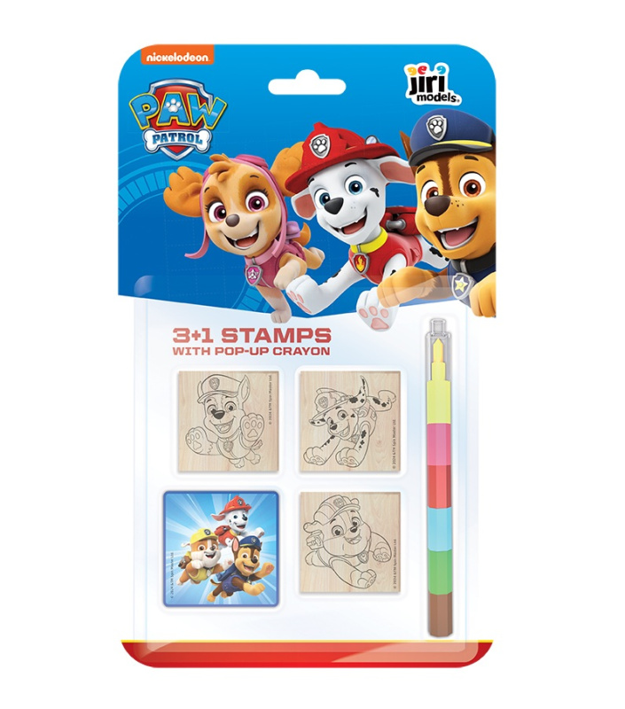 Razítka 3+1 s voskovkou Tlapková patrola Chase