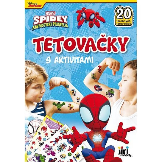 Tetování s aktivitami SPIDEY
