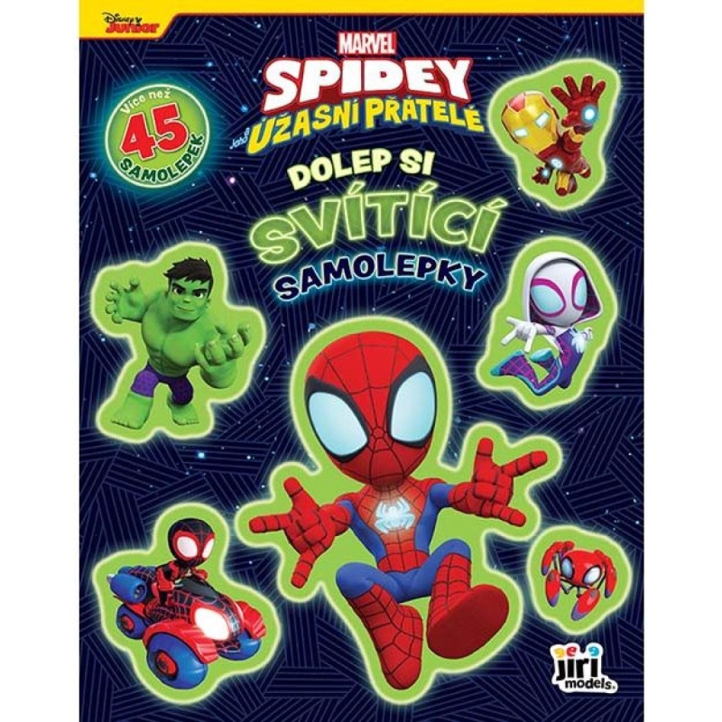 Dolep si svítící samolepky Spidey JIRI MODELS a. s.