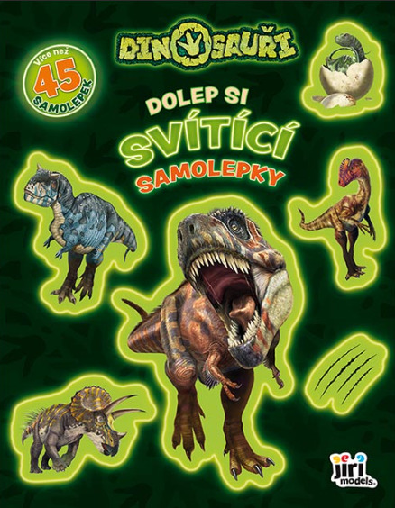 Dolep si svítící samolepky Dinosauři JIRI MODELS a. s.