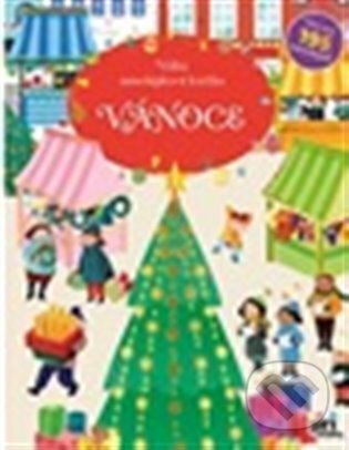 Velká samolepková knížka Vánoce
