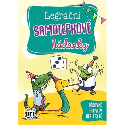 Legrační samolepkové hádanky