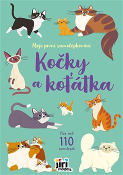 Moje první samolepkování Kočky a koťátka