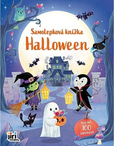 Samolepková knížka Halloween JIRI MODELS a. s.
