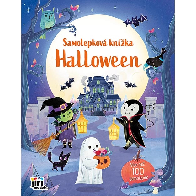 Samolepková knížka Halloween JIRI MODELS a. s.